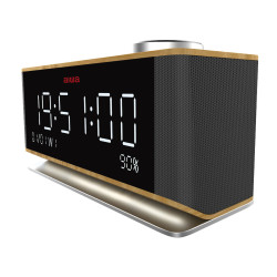 Radio-réveil Aiwa CR90BT Bois Alarm clock radios
