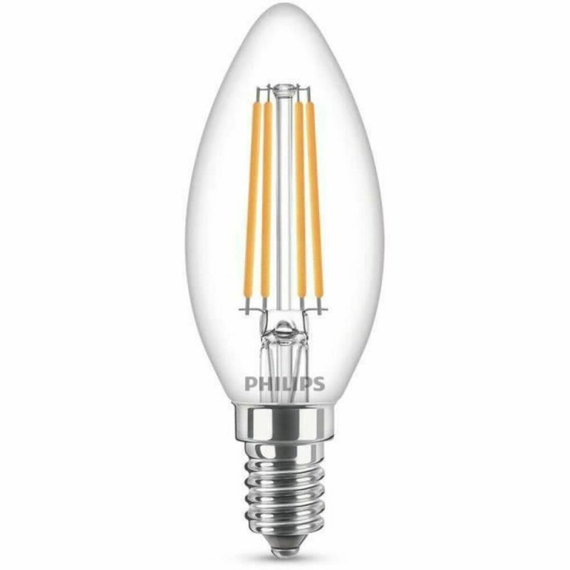 Ampoule LED Bougie Philips Blanc froid 6500K E14 Light bulbs