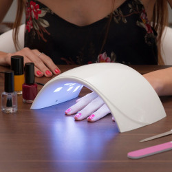 InnovaGoods LED UV Nail Lamp for Professional Use Manicure and pedicure