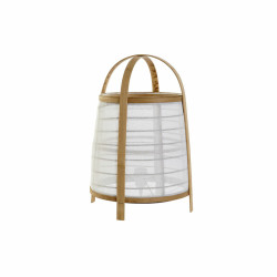 Lampe de bureau DKD Home Decor 32 x 32 x 45,5 cm Naturel Blanc 220 V 40 W  Lampes