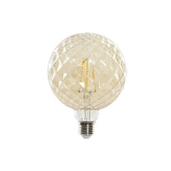 Lampe LED DKD Home Decor 12 x 12 x 16,5 cm E27 Ambre 4 W 450 lm LED-Beleuchtung