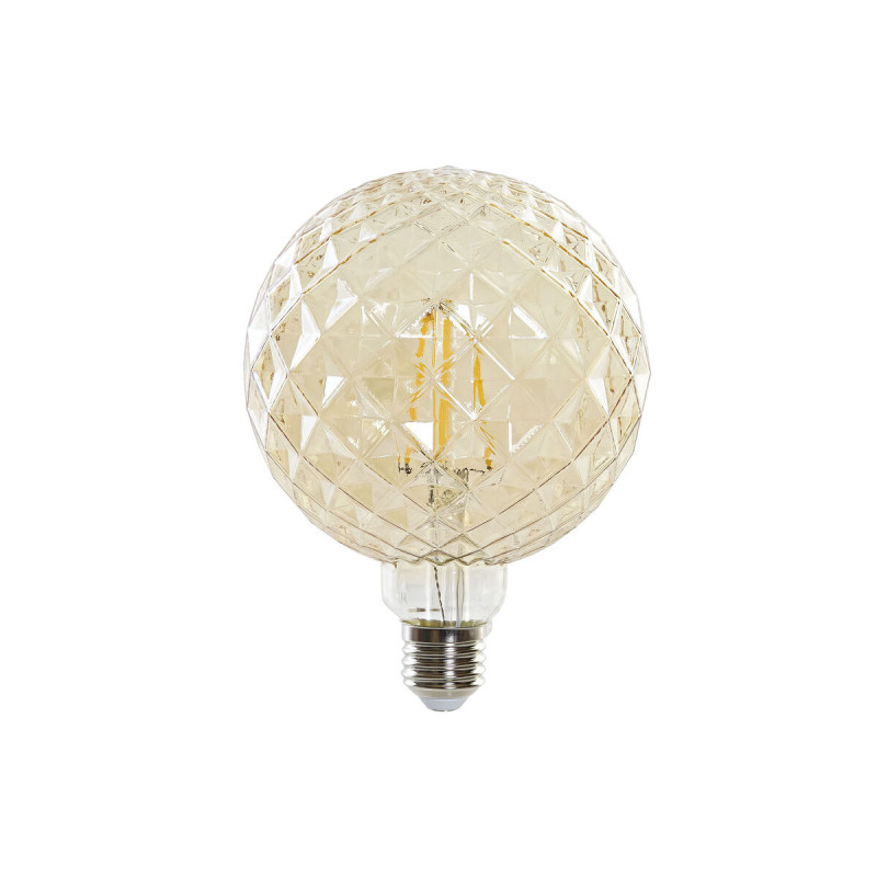 Lampe LED DKD Home Decor 12 x 12 x 16,5 cm E27 Ambre 4 W 450 lm LED-Beleuchtung