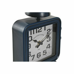 Horloge de table DKD Home Decor 8424001799985 Bleu 19 x 8 x 28 cm Fer Wanduhren und Standuhren