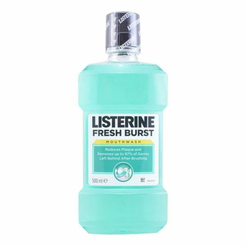 Bain de Bouche Anti-plaque Bactérienne Fresh Burst Listerine (500 ml) Oral hygiene