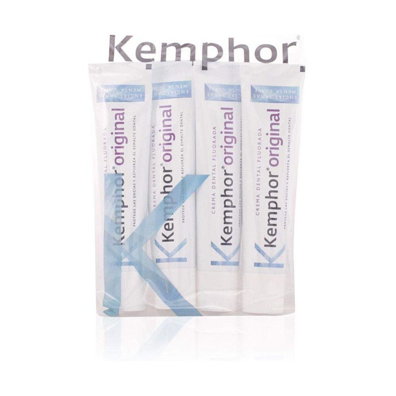 Dentifrice avec Fluor Kemphor (4 x 25 ml) Kemphor
