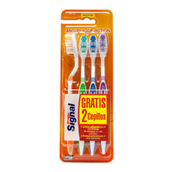 Brosse à Dents Signal (4 uds) Oral hygiene