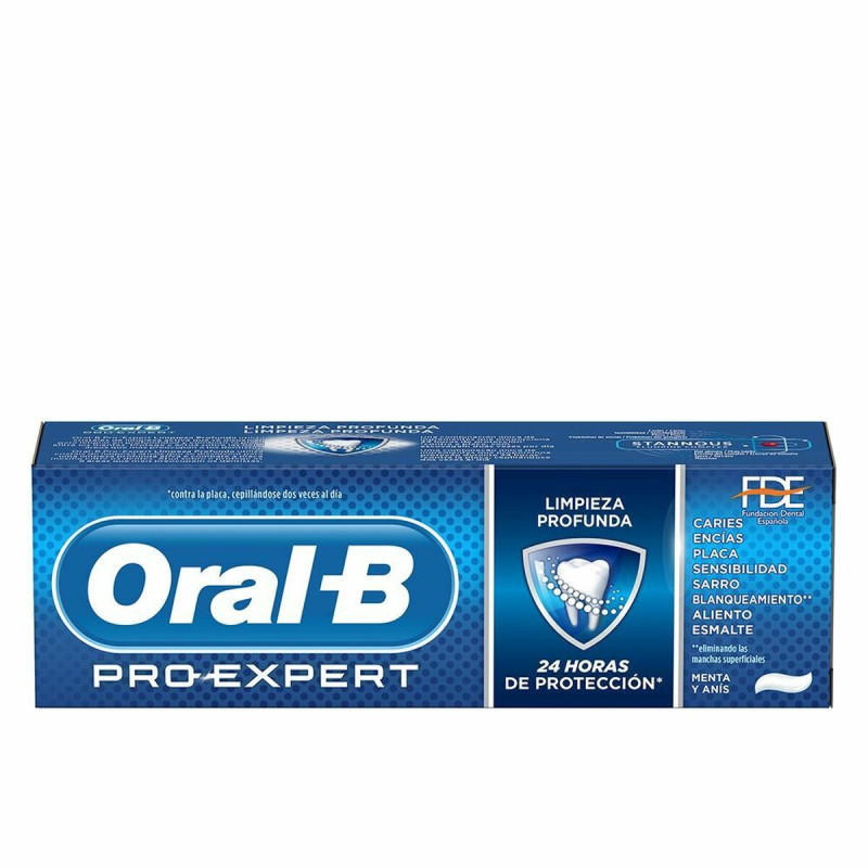 Dentifrice Oral-B Pro-Expert Nettoyage en Profondeur (75 ml)  Hygiène buccale