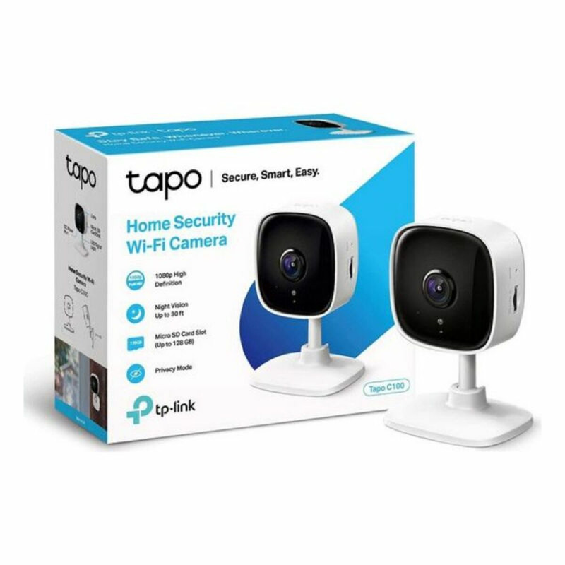 Caméra IP TP-Link Tapo C100 1080 px WiFi Blanc TP-Link