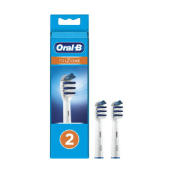 Rechange brosse à dents électrique Oral-B Trizone 2 Unités  Hygiène buccale