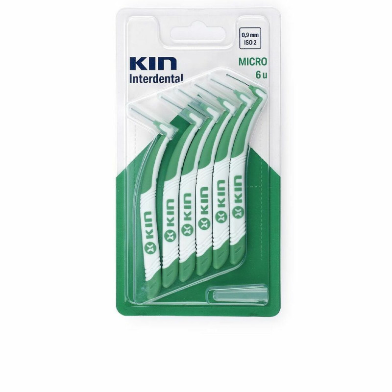 Brosse à Dents Interdentaire Kin Kin Interdental 0,9 mm (6 Pièces) Mundhygiene