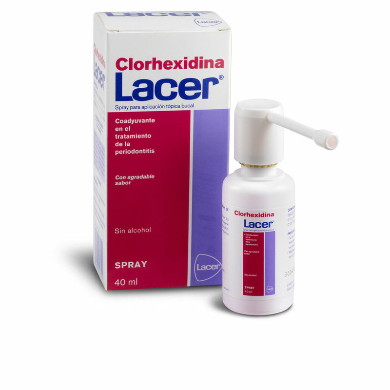 Spray Lacer Clorhexidina Buccal (40 ml)  Hygiène buccale