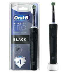 Brosse à dents électrique Oral-B Vitality Pro Noir  Hygiène buccale