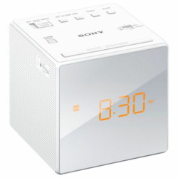 Radio-réveil Sony ICFC1W LED Blanc  Réveils