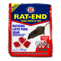 Rodenticida Rat End 8413707070481 Plástico (150 g) Rat End
