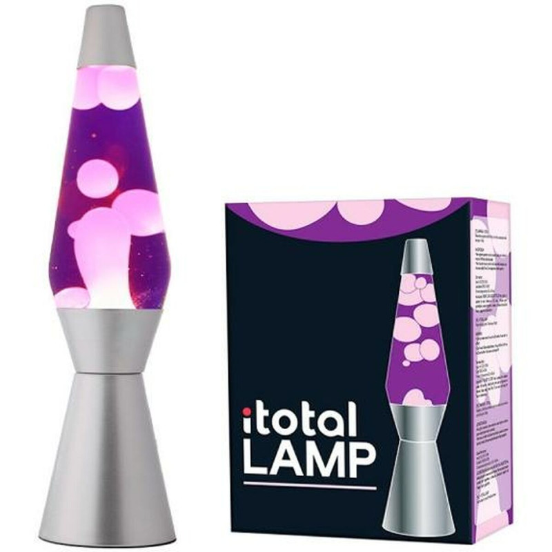 36 cm Pink Purple Lava Lamp by iTotal Lamps
