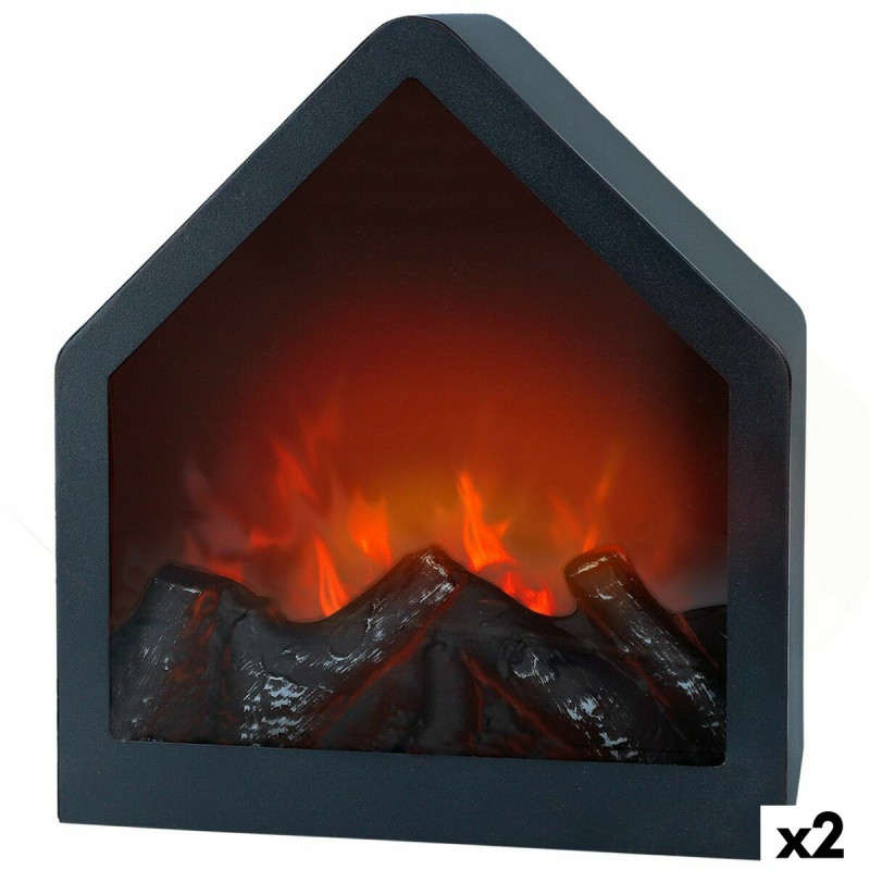 TOMYEUS Fireplace Grate Electric Fireplace, Round Steel Electric Fireplace  with LED Realistic Flame, Low Noise Home Decorative Fireplace, No Heat  Function Fireplace Heaters for Indoor Use : Amazon.co.uk: DIY & Tools