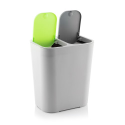 Doppelter Abfallbehälter InnovaGoods Bincle - Platzsparende Lösung für Mülltrennung. Weiteres Zubehör und Kochgeschirr