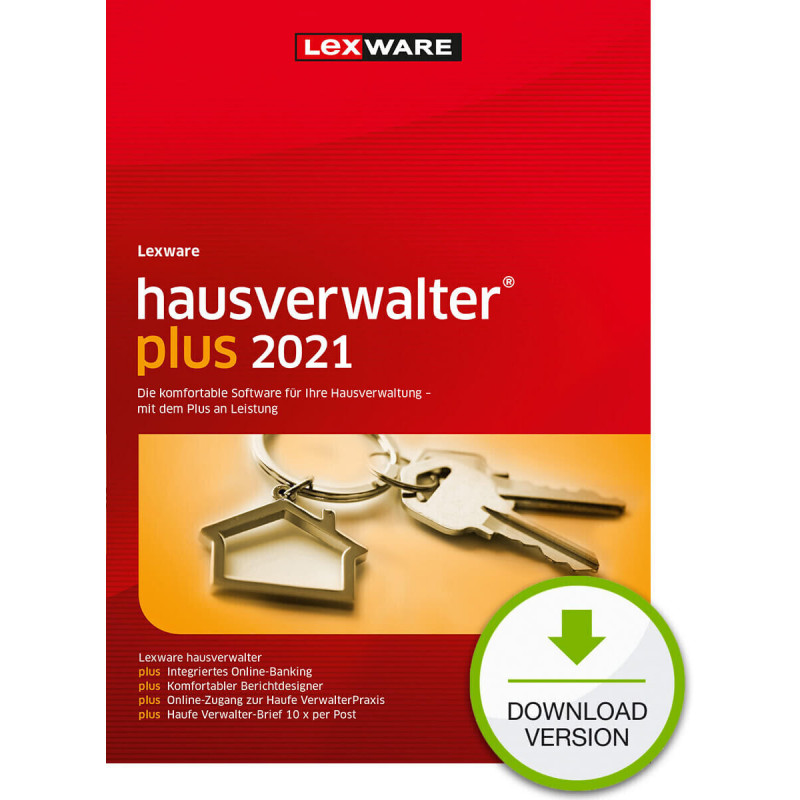 Lexware hausverwalter 2021 Plus Download Win German Software