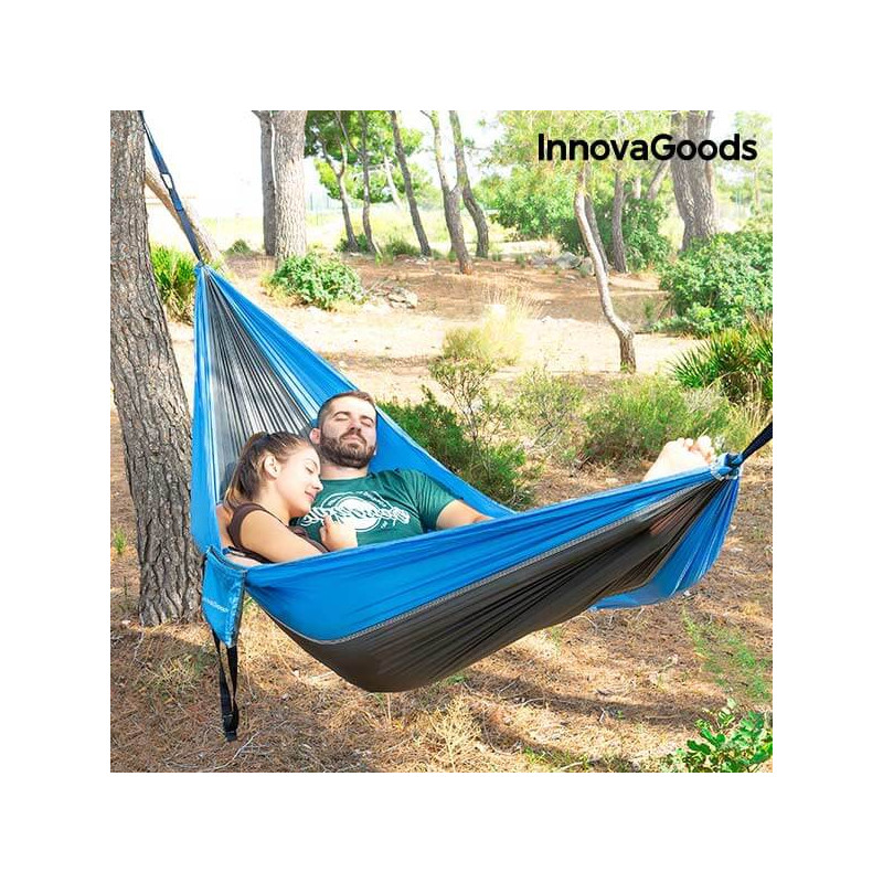 HAMAC DOUBLE POUR CAMPING SWING & REST InnovaGoods Entspannungsprodukte