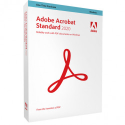 Adobe Acrobat Standard 2020 Window  Logiciels