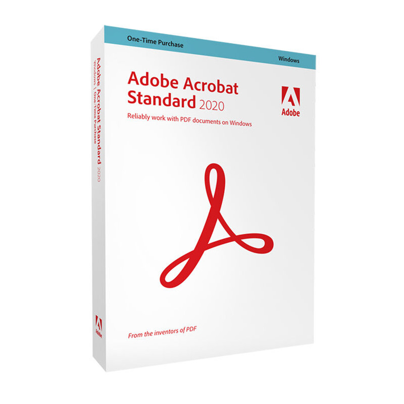 Adobe Acrobat Standard 2020 Window Adobe
