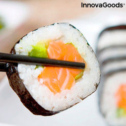 Set de sushi avec recettes Suzooka InnovaGoods 3 Pièces InnovaGoods
