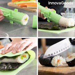 Set de sushi avec recettes Suzooka InnovaGoods 3 Pièces InnovaGoods