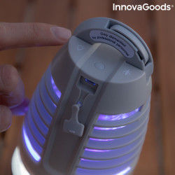 Anti Mücken Lampe Outdoor wiederaufladbare mit LED Kl Bulb InnovaGoods Schädlingsschutz