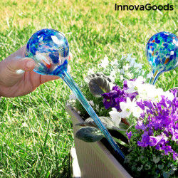 Bewässerungskugeln Topfpflanzen Aqua-loon InnovaGoods 2 Stk Gartenschläuche und Sprenkler