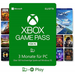 Xbox Game Pass für PC | 3 Monate Mitgliedschaft | Win 10 PC Code Microsoft